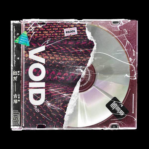 Void Hard Techno Sample Pack with aggressive acid loops, hard techno vocals, MIDI files, and Serum 2 presets for underground rave tracks.